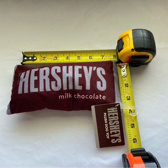 Dog Toys, set of three plushies.  Brand New with tags. Hershey/Reeses and Kiss. - Picture 8 of 11